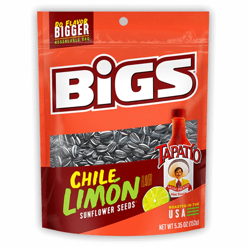 Conagra Big's - Sunflower Seeds Chili Lime 5.35oz X 12 Units